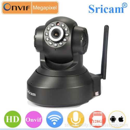 Sricam SP005 1.0 Megapixel IR-CUT Night Vision Pan Tilt Indoor Security IP Camera with Two Way Audio